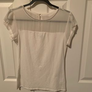 EUC Express Top! Super cute and sparkly neckline🚭